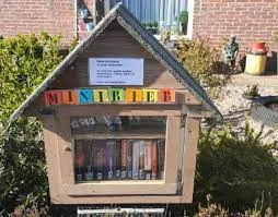 Het plezier van een mini bieb